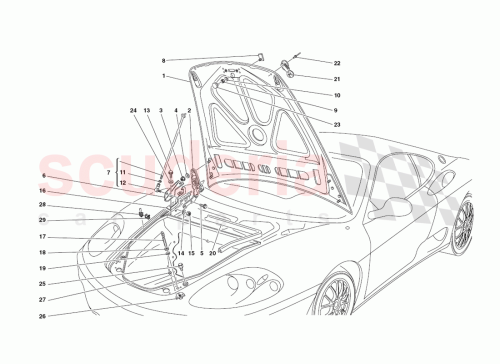 Part Diagram for Ferrari 140162