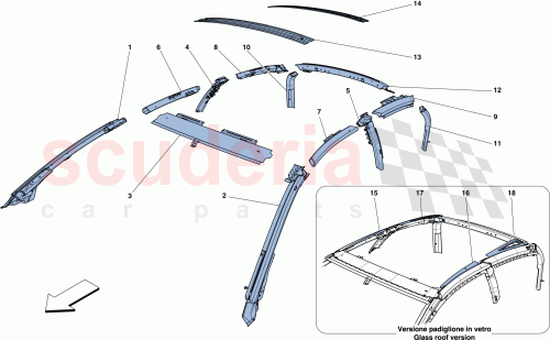 Part Diagram for Ferrari 88780700