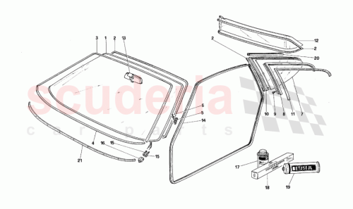 Part Diagram for Ferrari 60156106