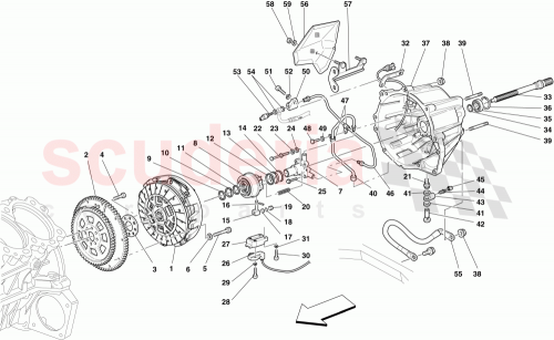 Part Diagram for Ferrari 222277