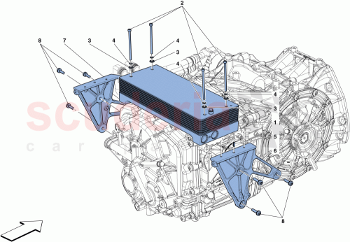 Part Diagram for Ferrari 14603370