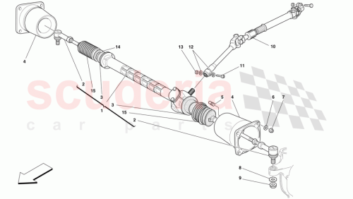 Part Diagram for Ferrari 170755