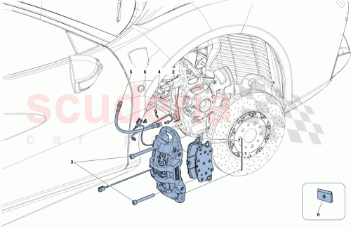 Part Diagram for Ferrari 328375