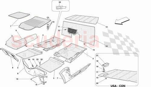 Part Diagram for Ferrari 80608300