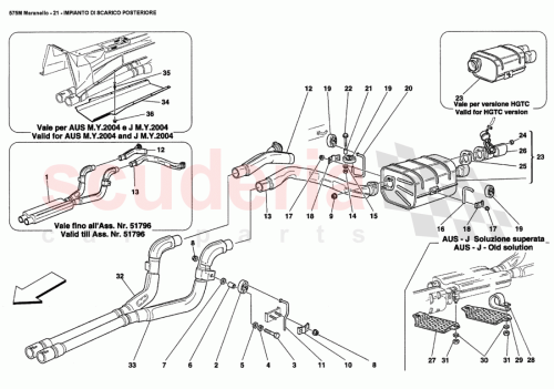 Part Diagram for Ferrari 181798