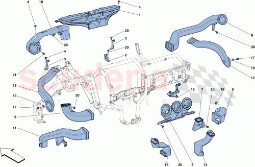 Part Diagram for Ferrari 83921700