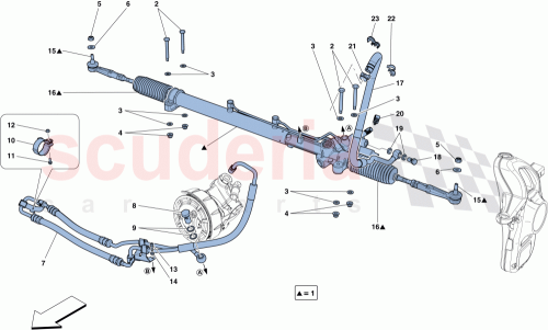 Part Diagram for Ferrari 333961