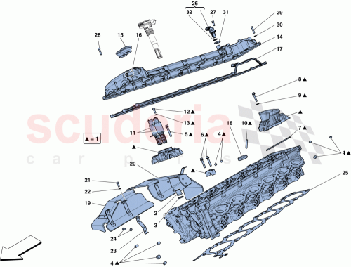 Part Diagram for Ferrari 317962