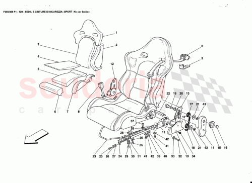 Part Diagram for Ferrari 657334