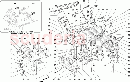 Part Diagram for Ferrari 216357