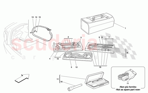 Part Diagram for Ferrari 166415