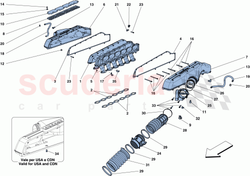 Part Diagram for Ferrari 276166