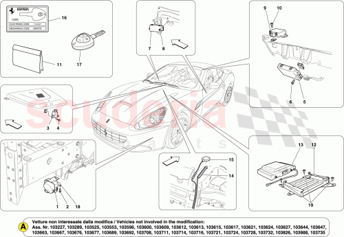 Part Diagram for Ferrari 847648