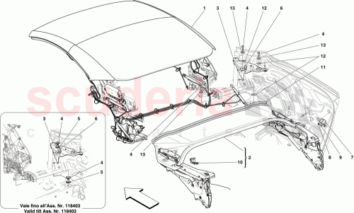 Part Diagram for Ferrari 86142100