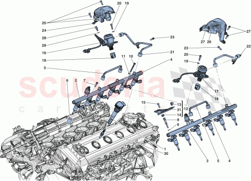 Part Diagram for Ferrari 284961