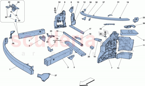 Part Diagram for Ferrari 291489