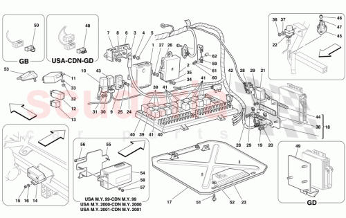 Part Diagram for Ferrari 153095