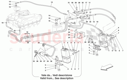 Part Diagram for Ferrari 185073