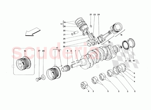 Part Diagram for Ferrari 132807