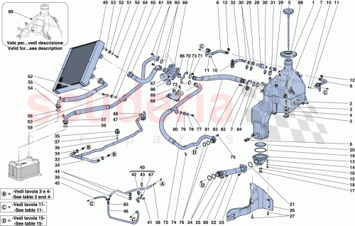 Part Diagram for Ferrari 258945