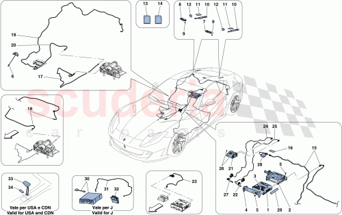 Part Diagram for Ferrari 338458