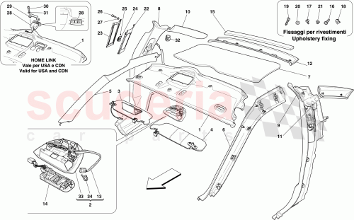 Part Diagram for Ferrari 84848200