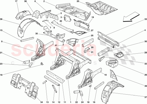 Part Diagram for Ferrari 985262007