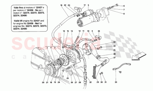 Part Diagram for Ferrari 121678