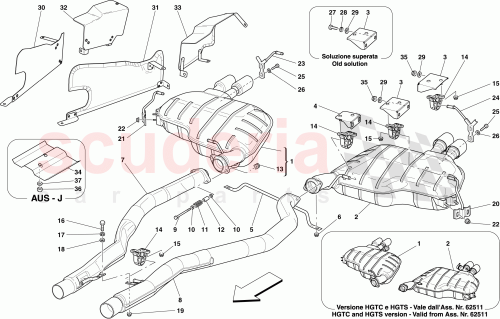 Part Diagram for Ferrari 247262