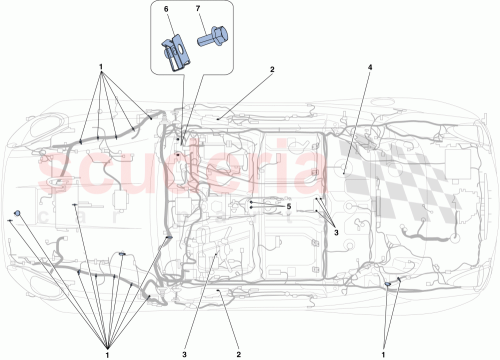 Part Diagram for Ferrari 266000