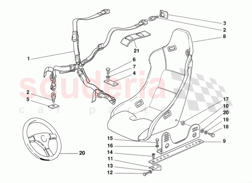 Part Diagram for Ferrari 14306424