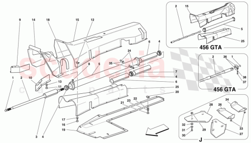 Part Diagram for Ferrari 154397