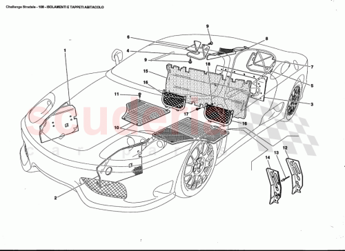 Part Diagram for Ferrari 678024