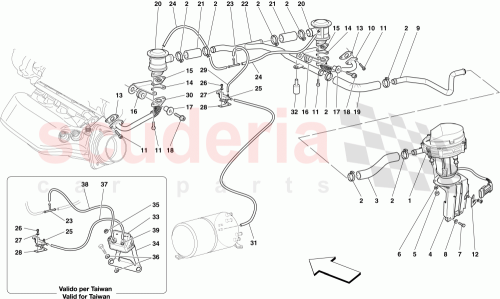 Part Diagram for Ferrari 186781