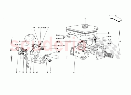 Part Diagram for Ferrari 70000768