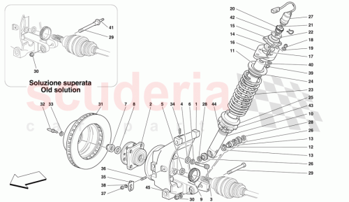 Part Diagram for Ferrari 175479