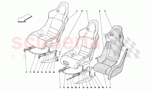Part Diagram for Ferrari 62532000