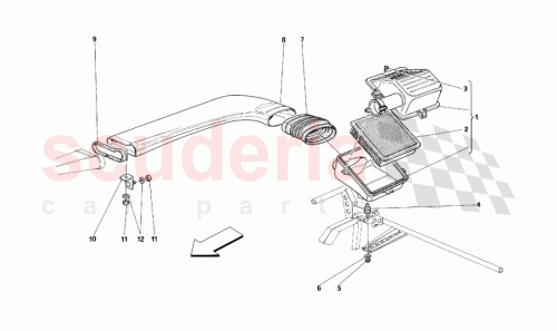 Part Diagram for Ferrari 151564-UFI