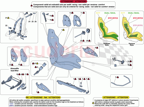 Part Diagram for Ferrari 87639000