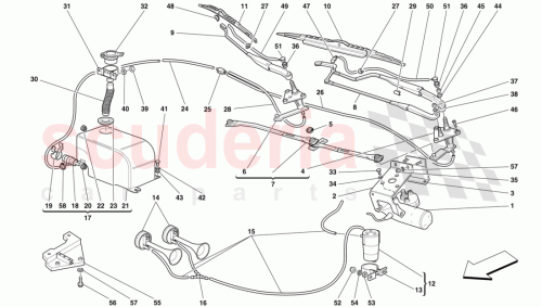 Part Diagram for Ferrari 11199674