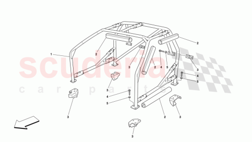 Part Diagram for Ferrari 66645500