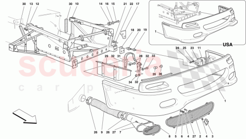 Part Diagram for Ferrari 63673300