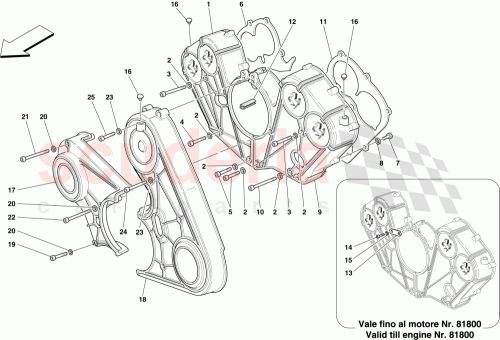 Part Diagram for Ferrari 209853