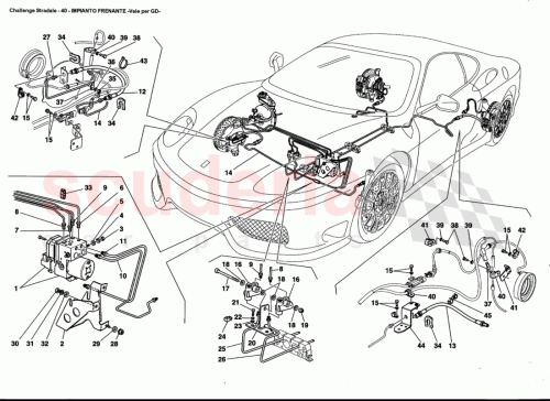 Part Diagram for Ferrari 196424