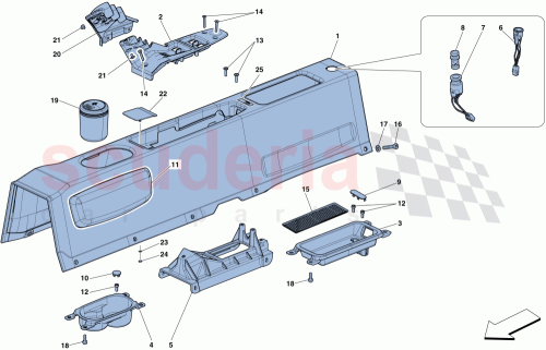 Part Diagram for Ferrari 85756700