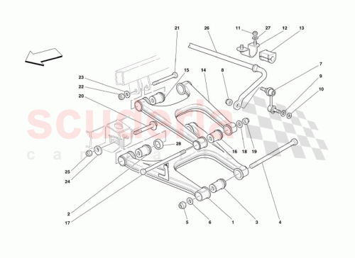 Part Diagram for Ferrari 12601674