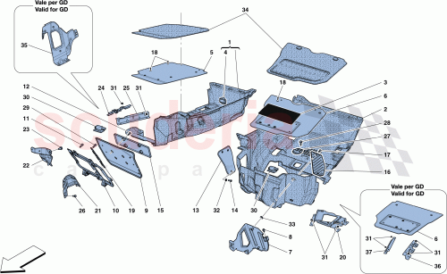 Part Diagram for Ferrari 82288100