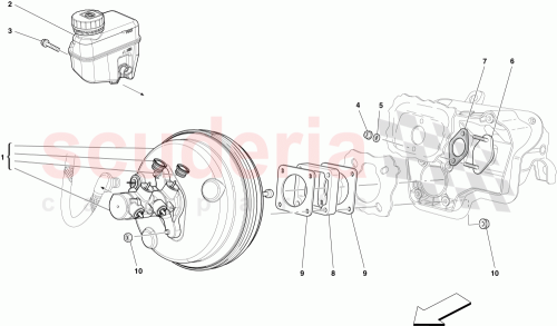 Part Diagram for Ferrari 220310