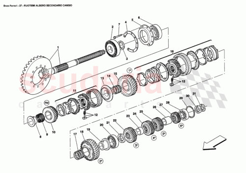 Part Diagram for Ferrari 190206