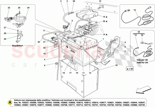Part Diagram for Ferrari 277404